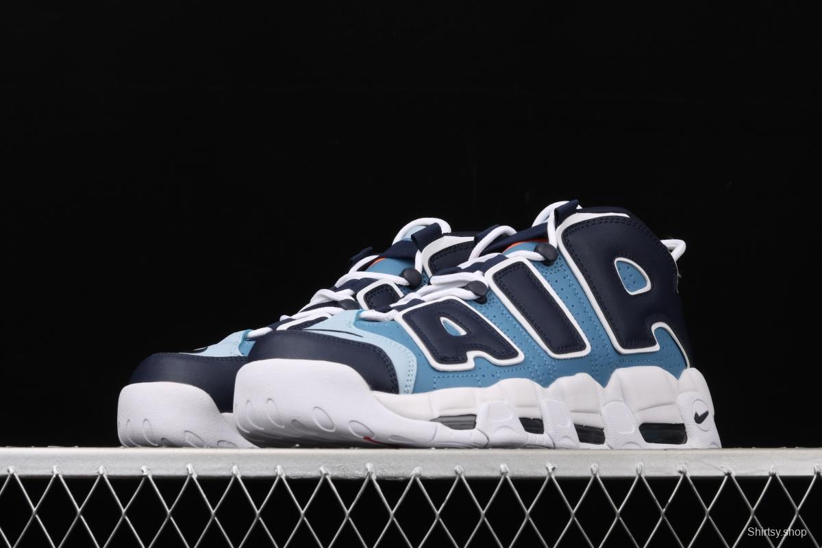 NIKE Air More Uptempo 96 QS Pippen original series classic high street leisure sports basketball shoes 415082-404