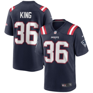 Men's Brandon King Navy Player Limited Team Jersey