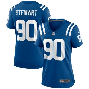 Women's Grover Stewart Royal Player Limited Team Jersey