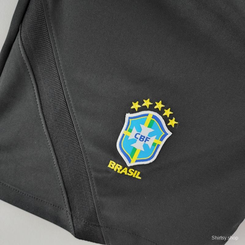 2022 Brazil Training Shorts Black