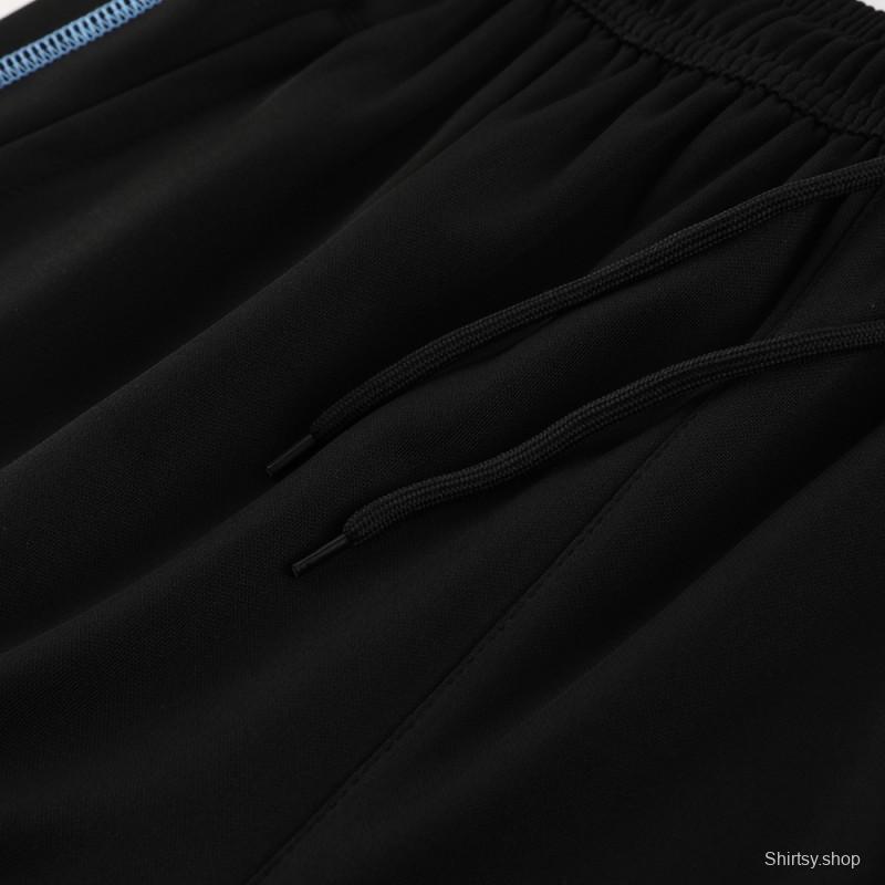 23/24 Arsenal Black Half Zipper Jacket+Pants