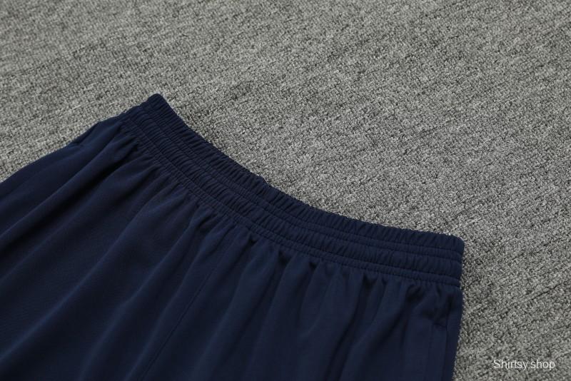 23/24 Napoli Navy/Blue Short Sleeve Jeresy+Shorts