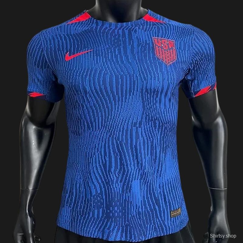 Player Version 23/24 USA Away Blue Jersey