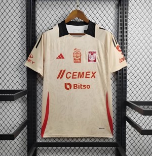 24/25 Tigres UANL Earth Day 2024 Beige Jersey